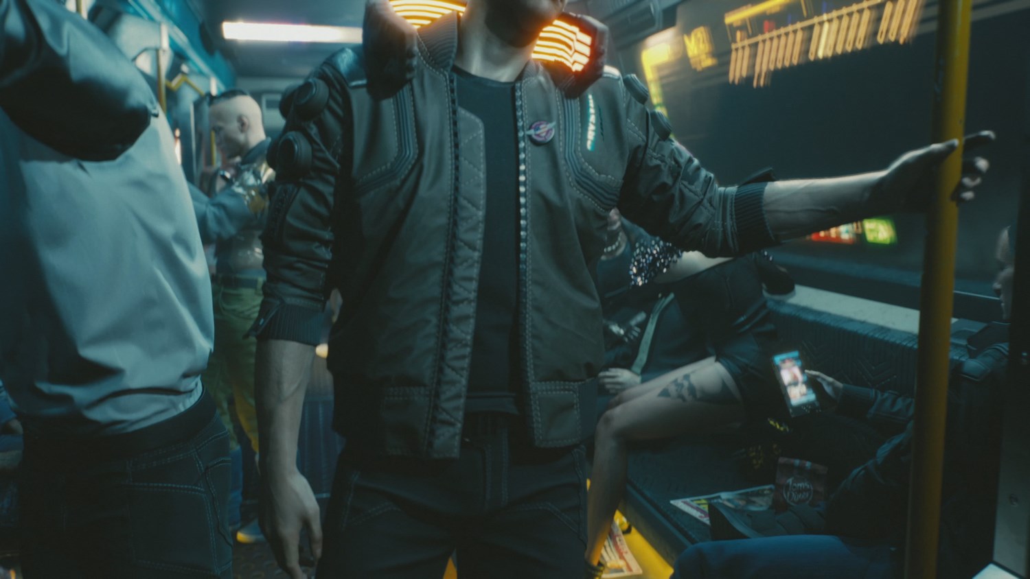Cyberpunk куртка ви из трейлера (119) фото