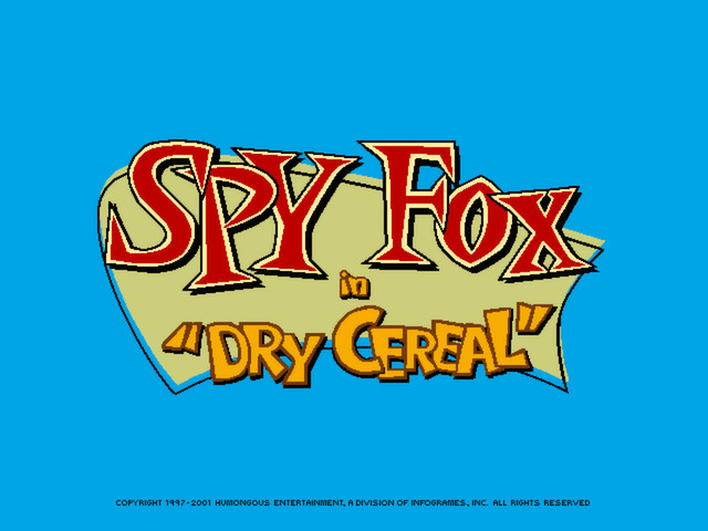 Spy Fox in "Dry Cereal"