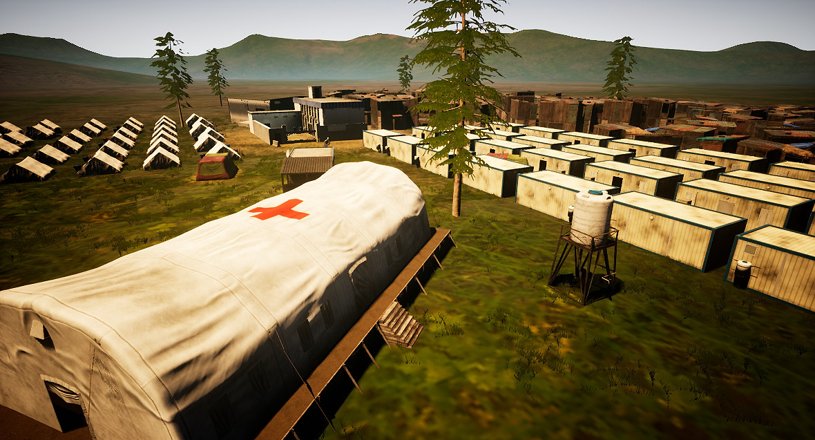 Building Hope: Refugee Camp Simulator