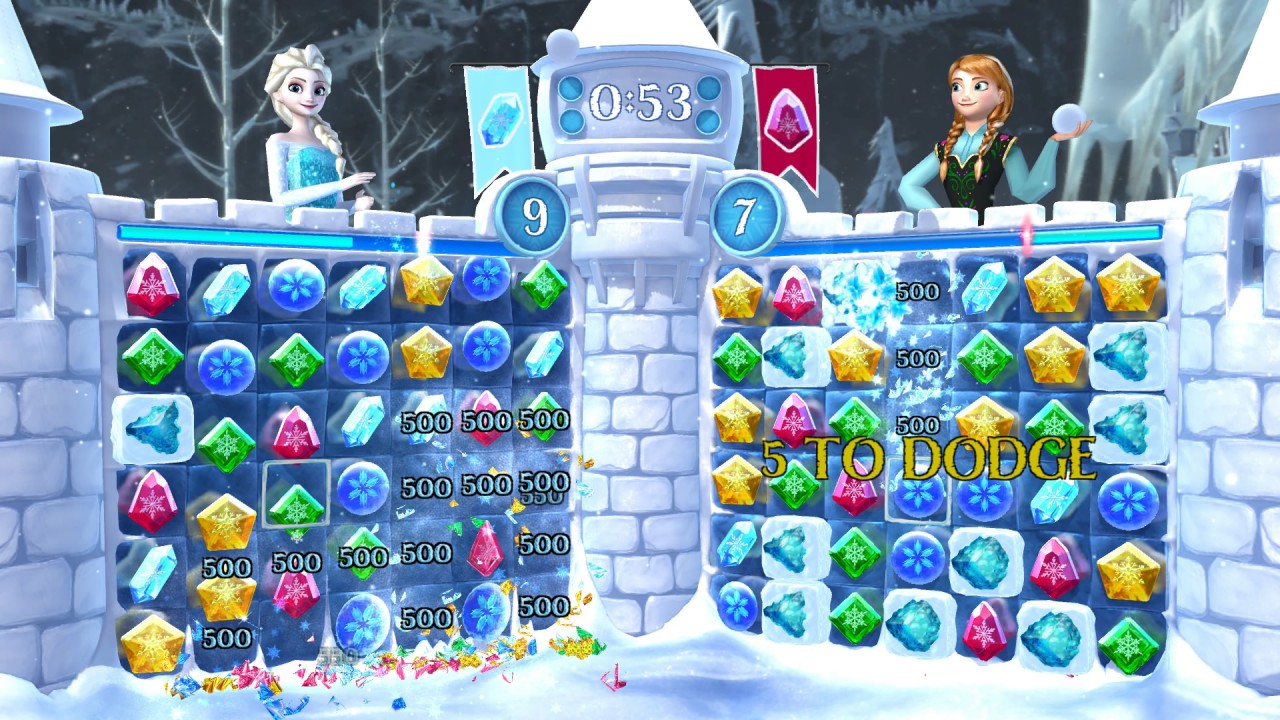 Frozen Free Fall: Snowball Fight