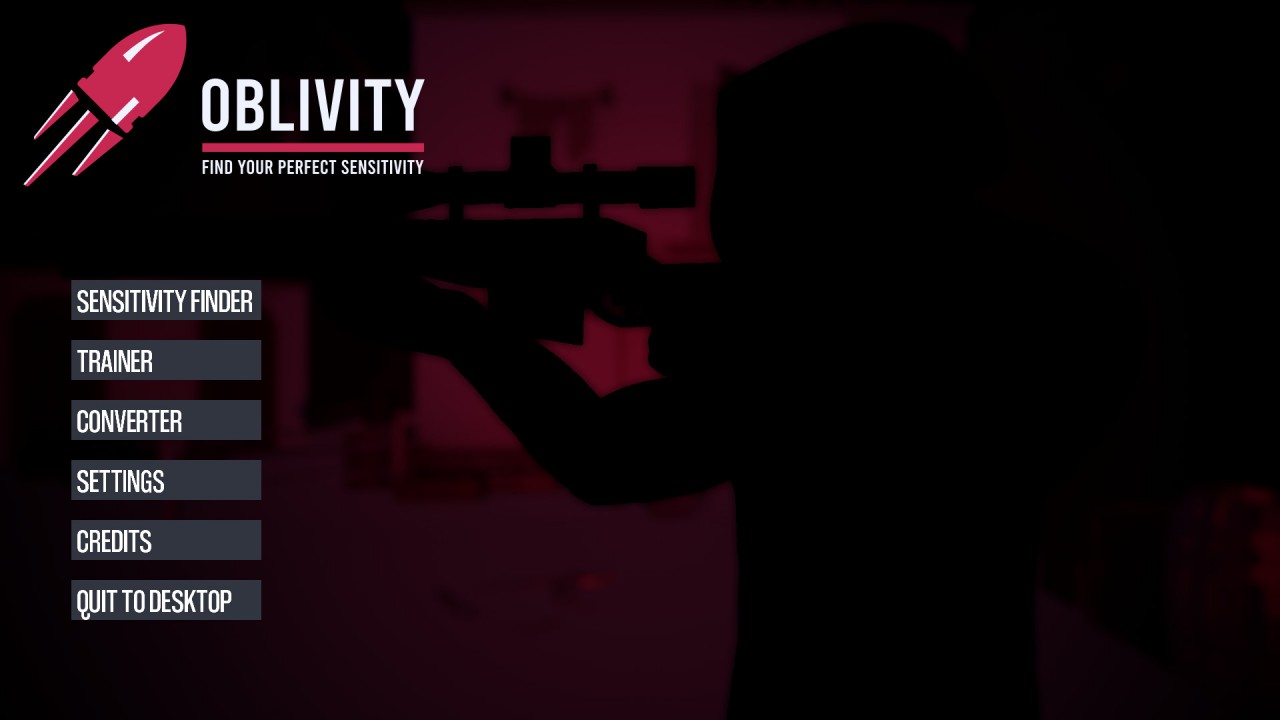 Oblivity: Find your perfect Sensitivity