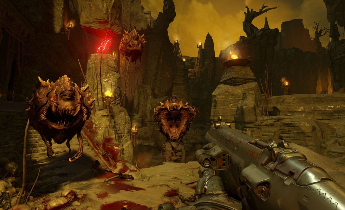 Bethesda показала мультиплеерные карты Doom в новом трейлере