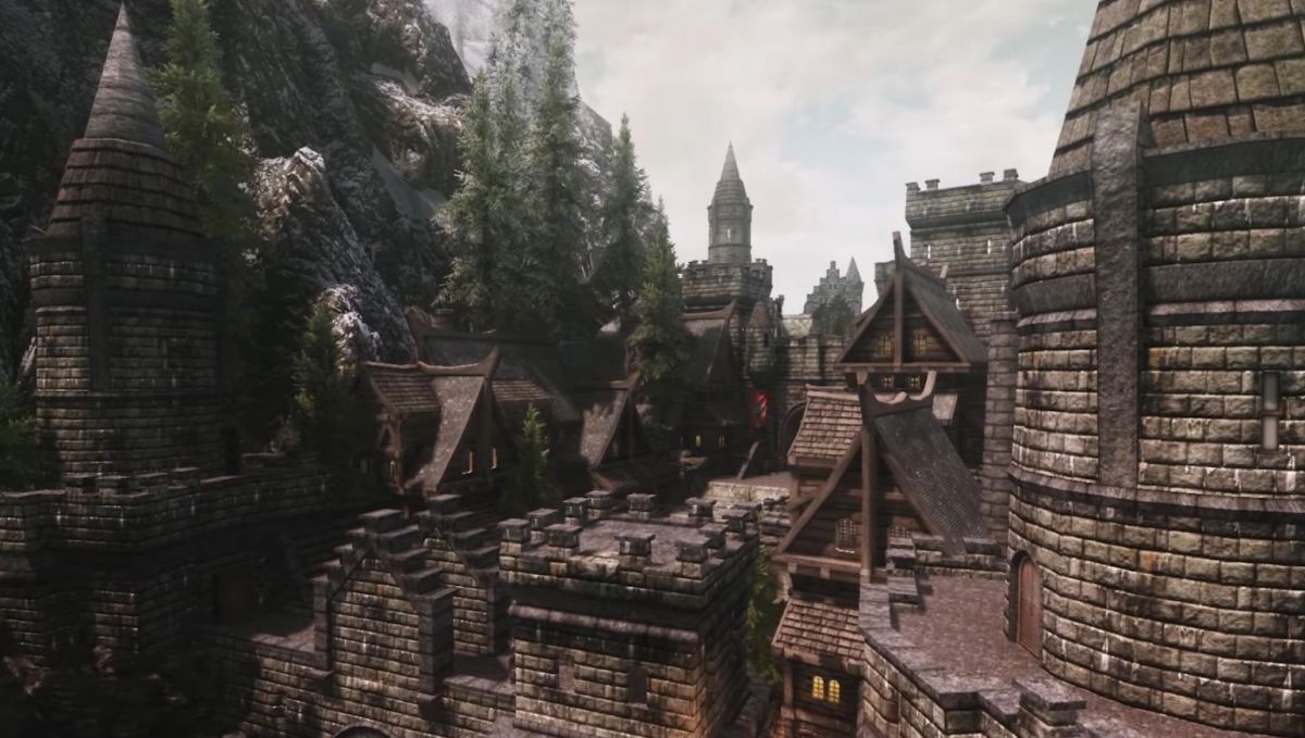 Новый мод для TES V: Skyrim делает города более реалистичными