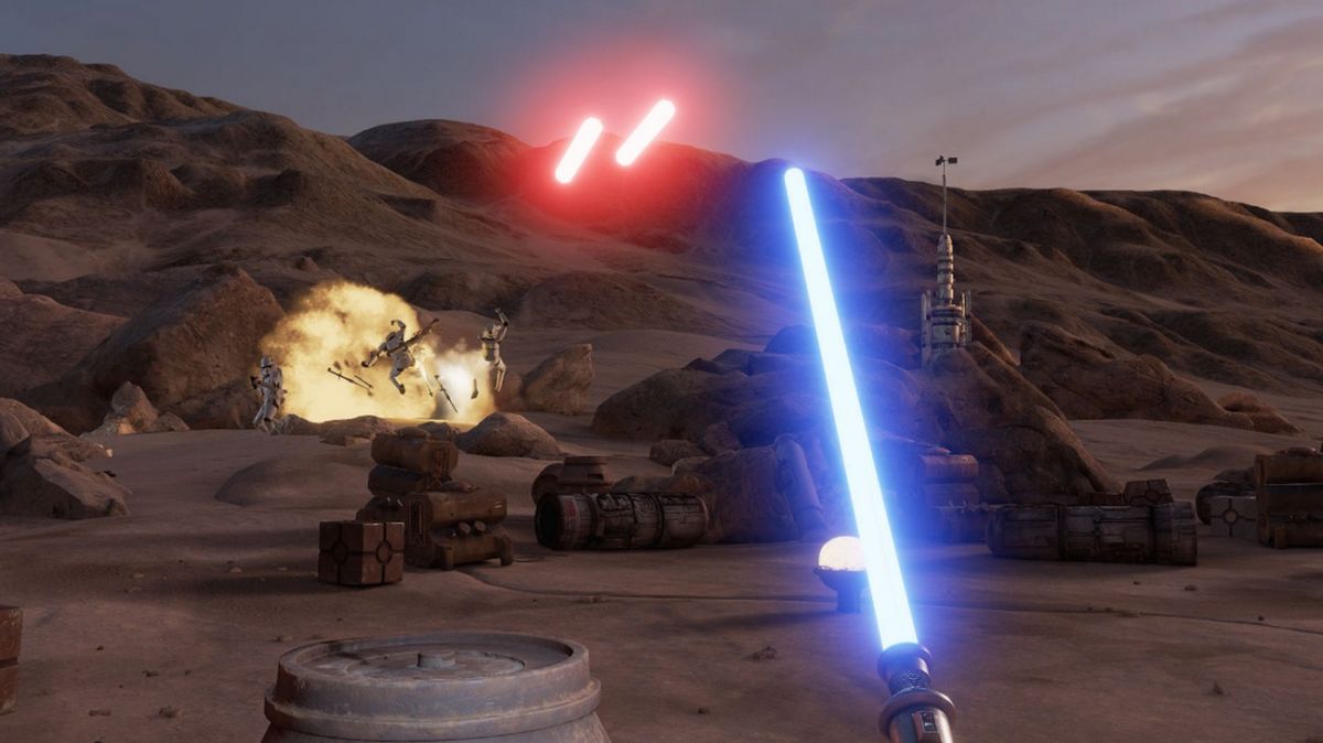 Кинематографичный Star Wars: Trials on Tatooine на HTC Vive