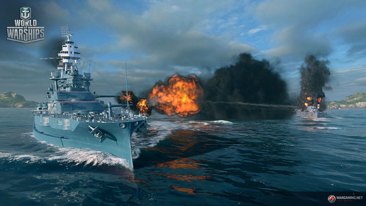 Вышел первый CG-ролик к игре World of Warships