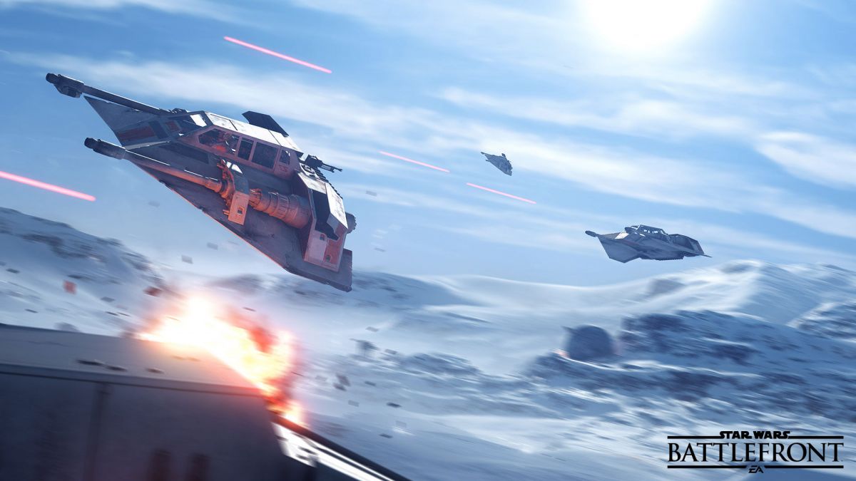 Создатели Star Wars: Battlefront рассказали об особенностях звездолетов героев