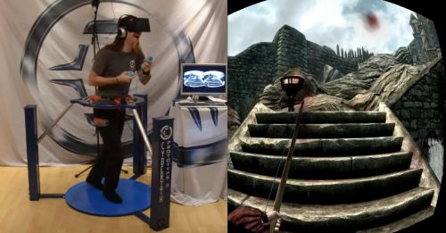 The Elder Scrolls: Skyrim превратился в полноценный тренажер для бега