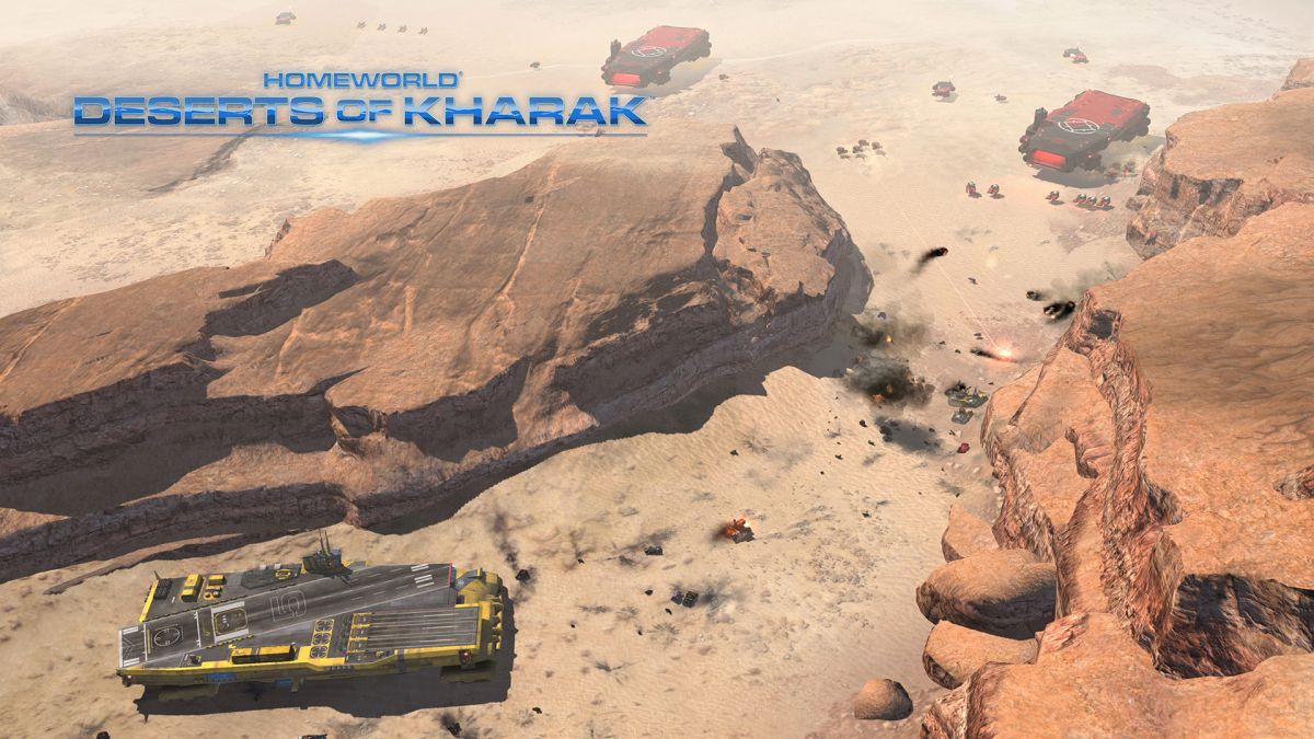 Представлен новый геймплейный трейлер к Homeworld: Deserts of Kharak