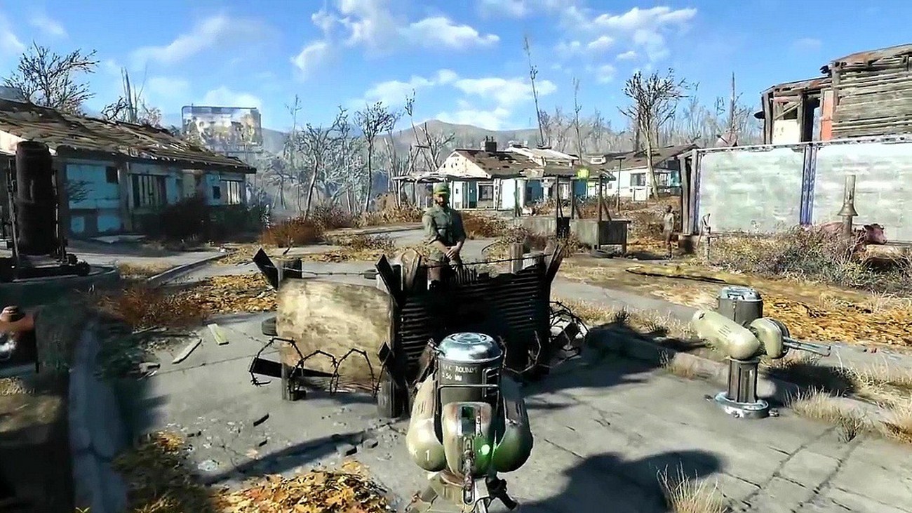 Fallout 4 как строить забор фото 84