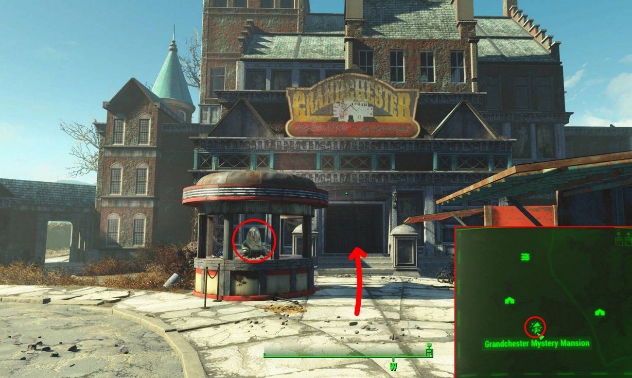 Fallout 4 особняк семьи крупов строить укрепления фото 20