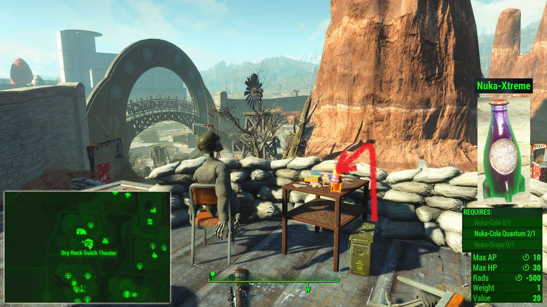 Fallout 4 зона для сотрудников сухого ущелья как попасть фото 10