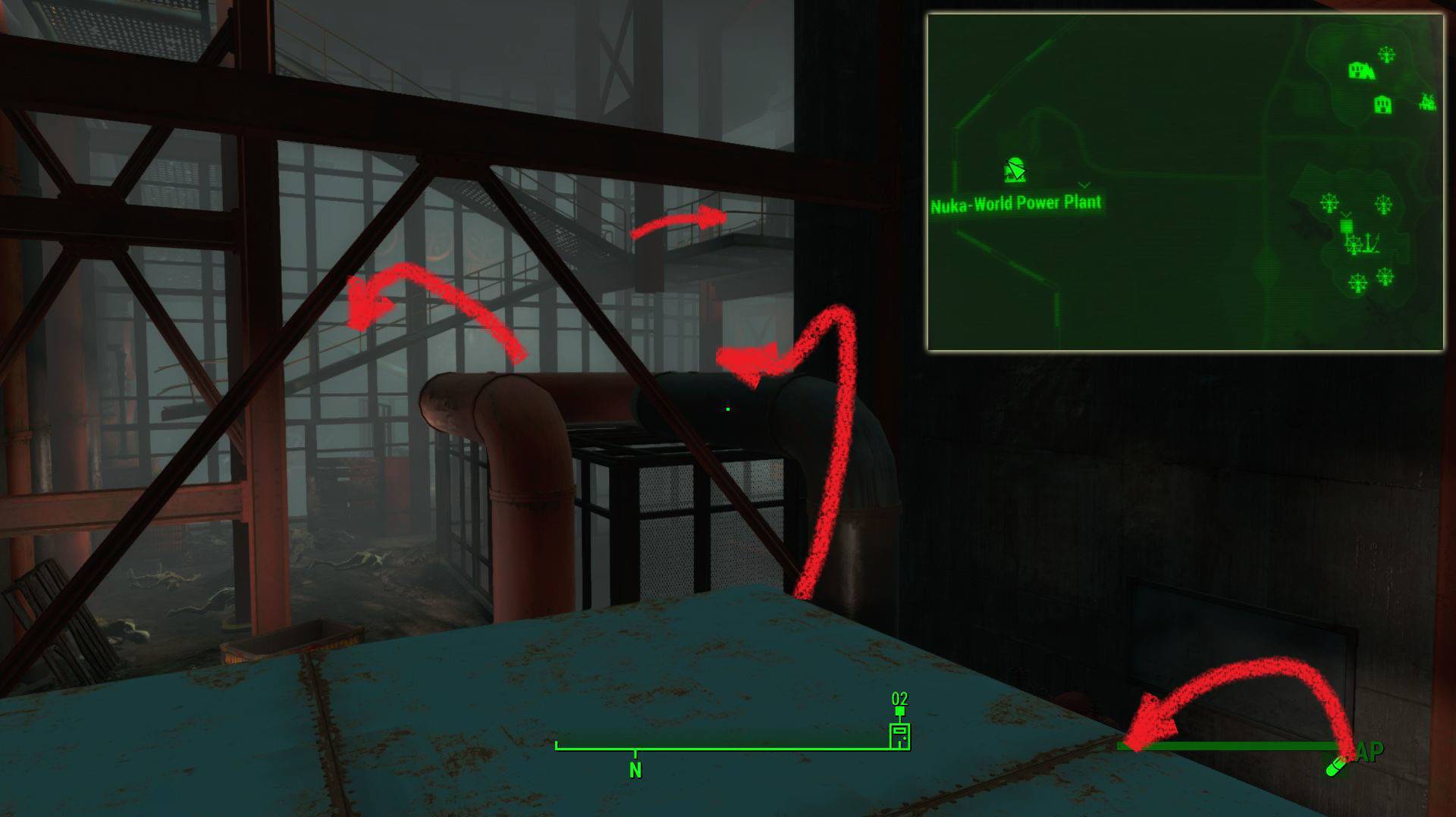 Fallout 4 завод по розливу ядер колы как запустить генератор (116) фото