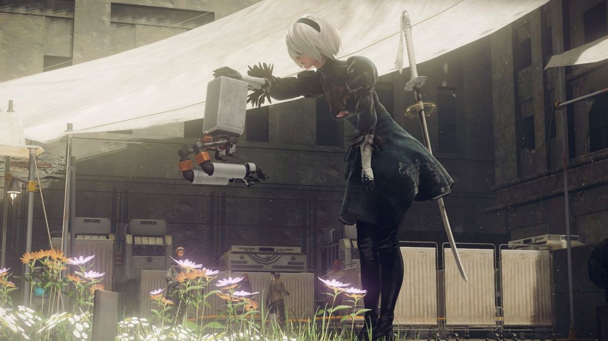 Оружие в NieR: Automata – расположение и апгрейд