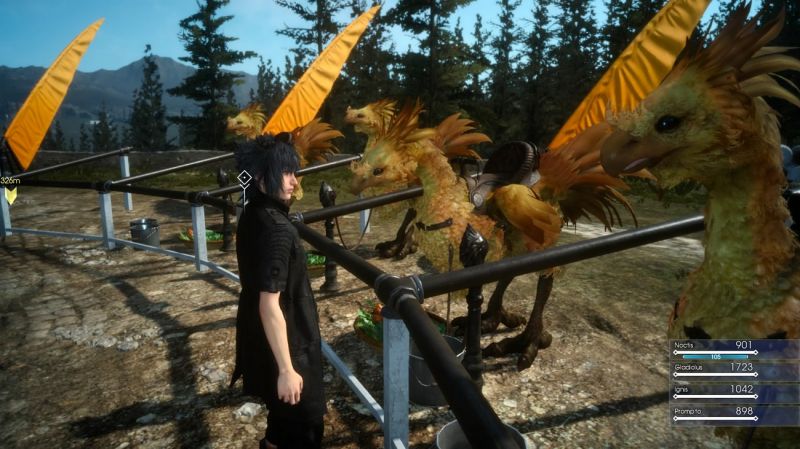 Final fantasy 15 сколько уровней у чокобо