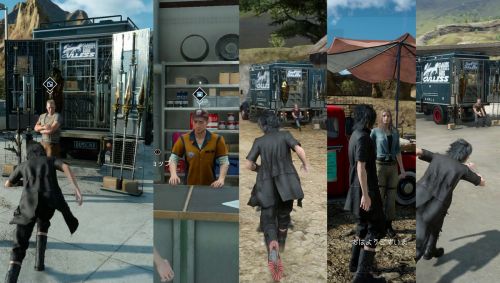 Расположение магазинов в Final Fantasy XV