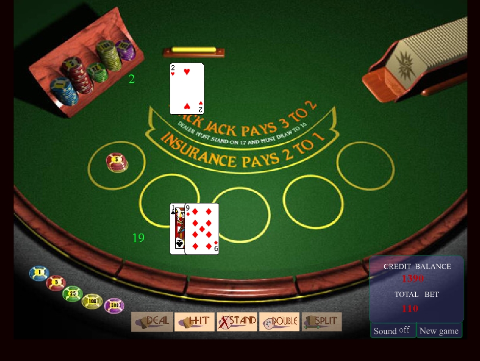 Jugar al blackjack gratis