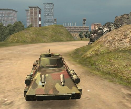 Танк 3D