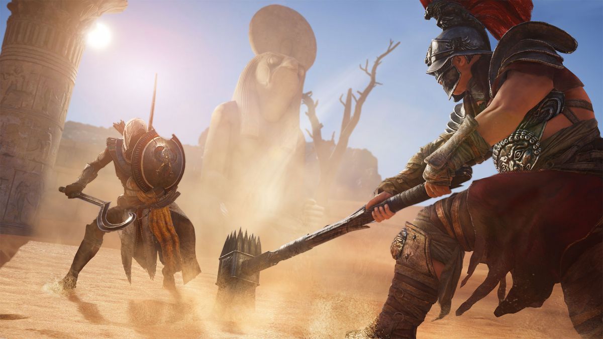 Главного героя Assassin’s Creed Origins обокрали в новом геймплейном видео