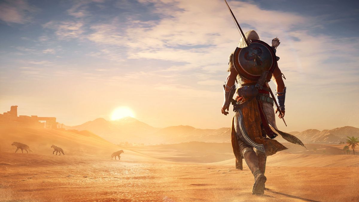 В новых роликах Assassin’s Creed Origins показана боевая система и смена времени суток