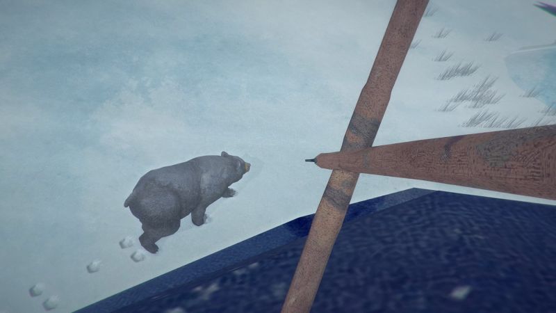 The long dark как убивать медведя