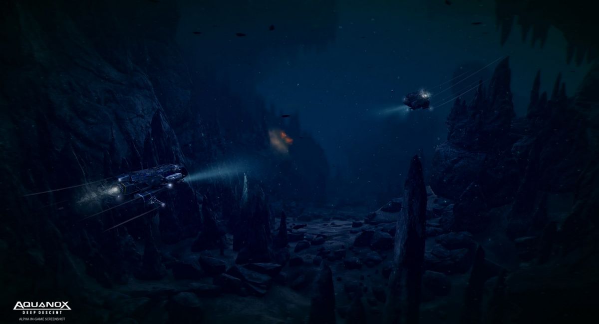 Представлен новый геймплей уникального шутера Aquanox: Deep Descent