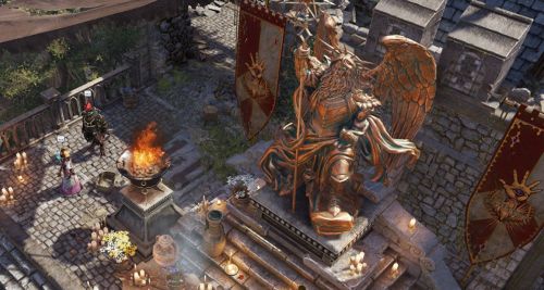 Как починить статую Ангела на кладбище в Divinity: Original Sin 2