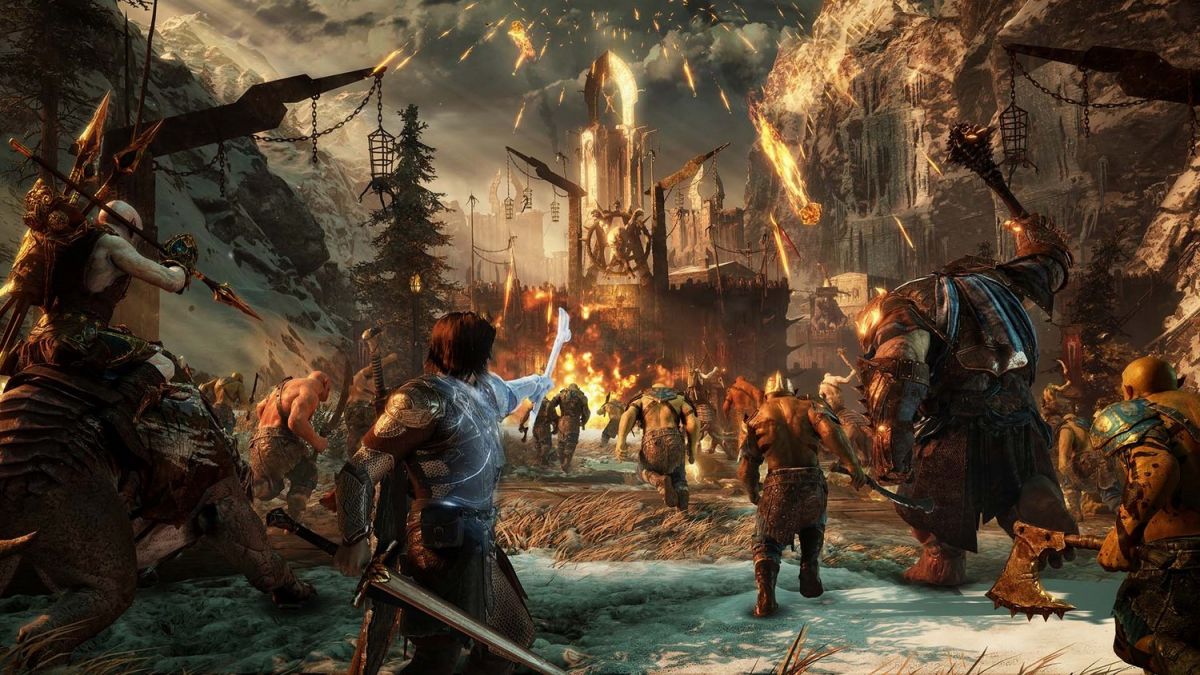 Middle earth shadow of war как улучшить крепость до цитадели