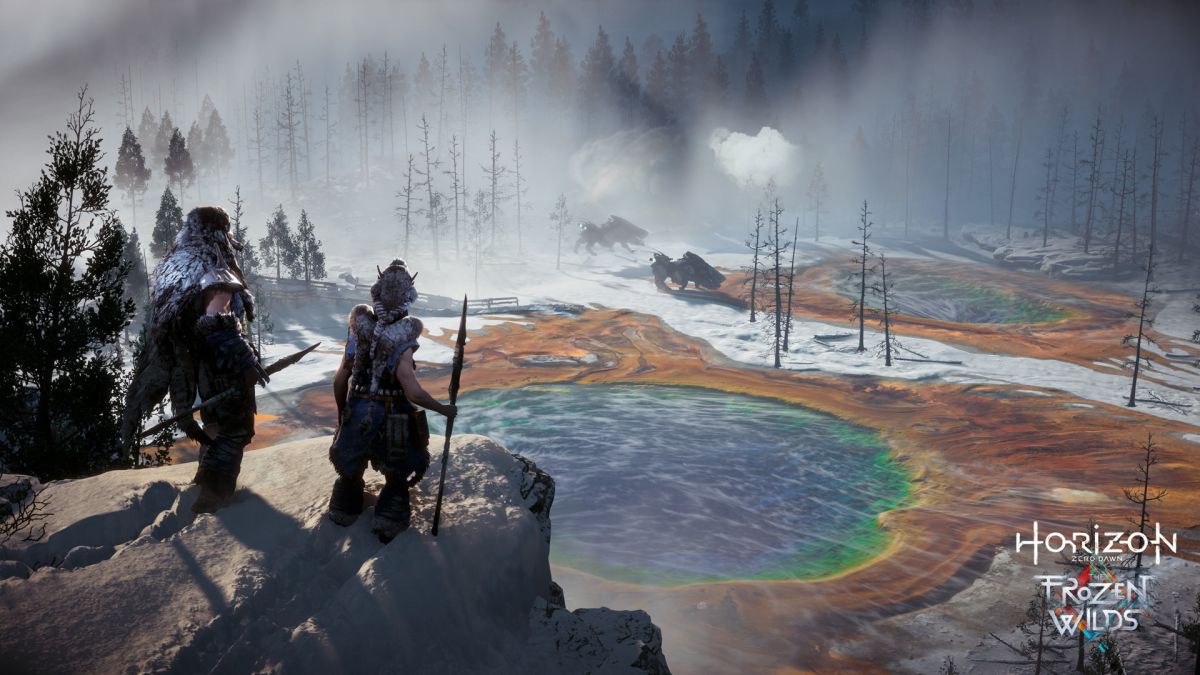 Создатели Horizon: Zero Dawn показали природные красоты дополнения The Frozen Wilds