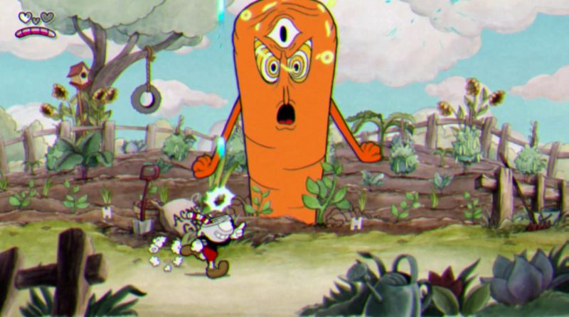 Что значит парировать в cuphead