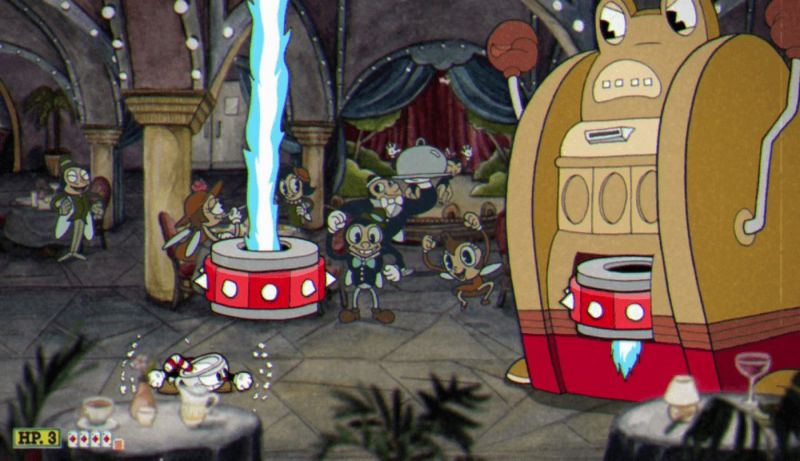 Cuphead самолет как пройти