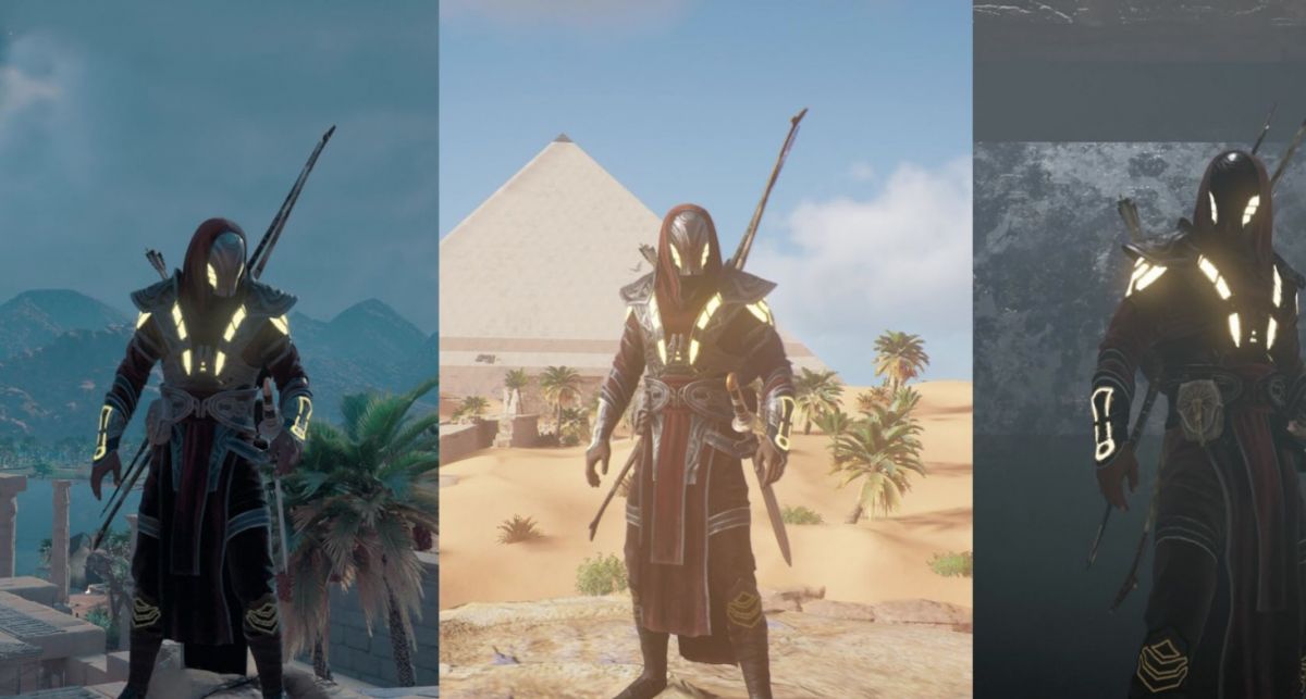 Assassins creed origins секретное снаряжение ису