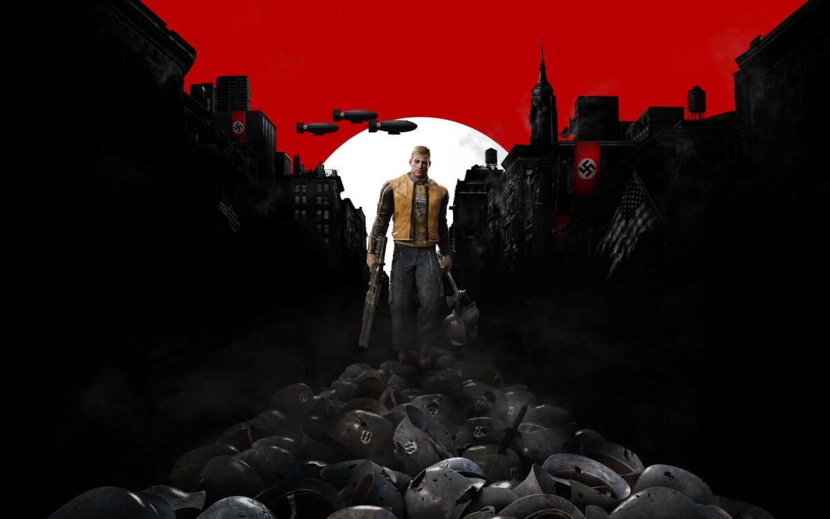 Расположение силовых скоб, сужающего корсета и боевых ходулей в Wolfenstein 2: The New Colossus