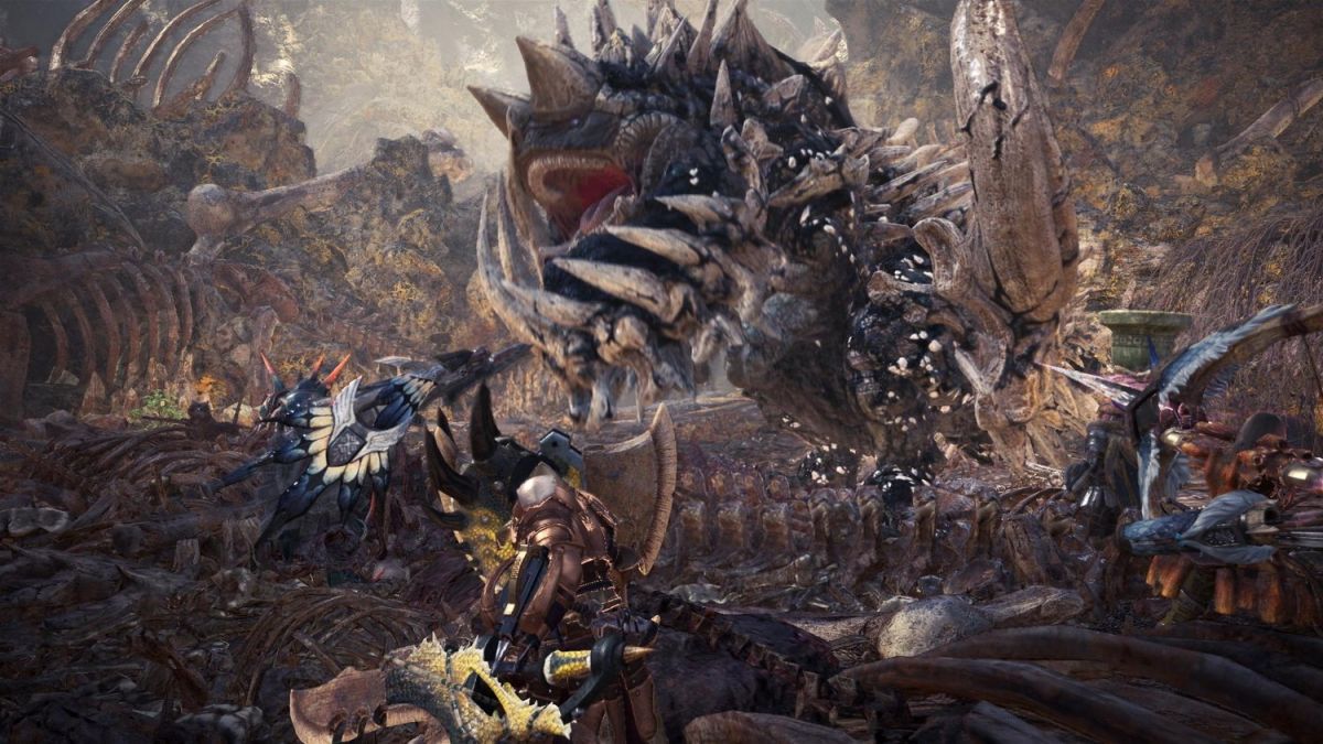 В новом видео к Monster Hunter: World были показаны старшие драконы