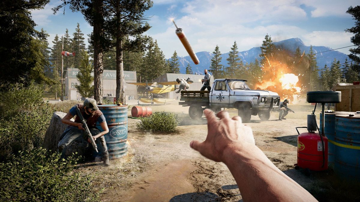 Ubisoft продемонстрировала кооперативные битвы в новом ролике Far Cry 5