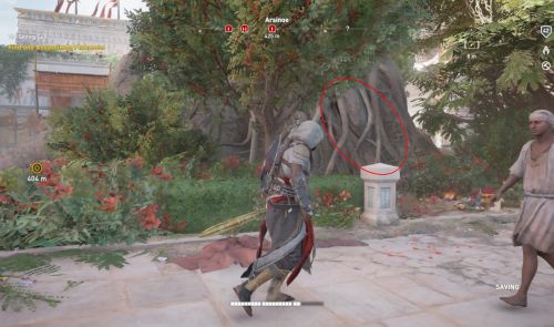 храм тота в assassins creed на карте