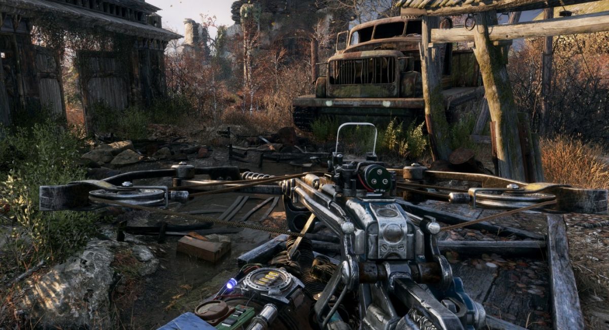 В Metro Exodus оружие собирают из подручных средств