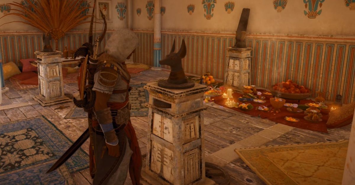 Решение головоломки в доме Тахемет в Assassin’s Creed Origins: Curse of the Pharaohs