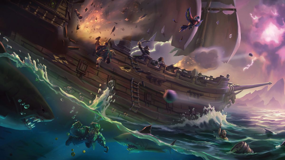 Sea of thieves водопад руби загадка