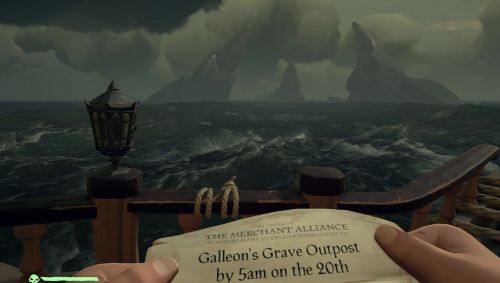 Позолоченная реликвия из древнего клада sea of thieves