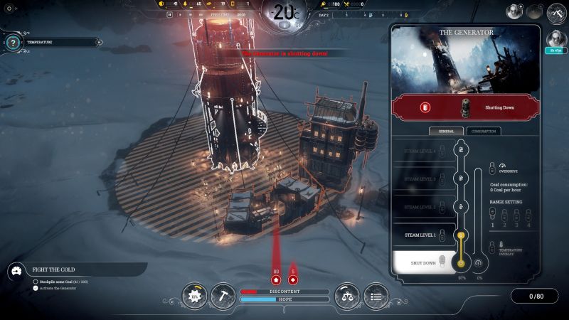 Frostpunk как повернуть здание