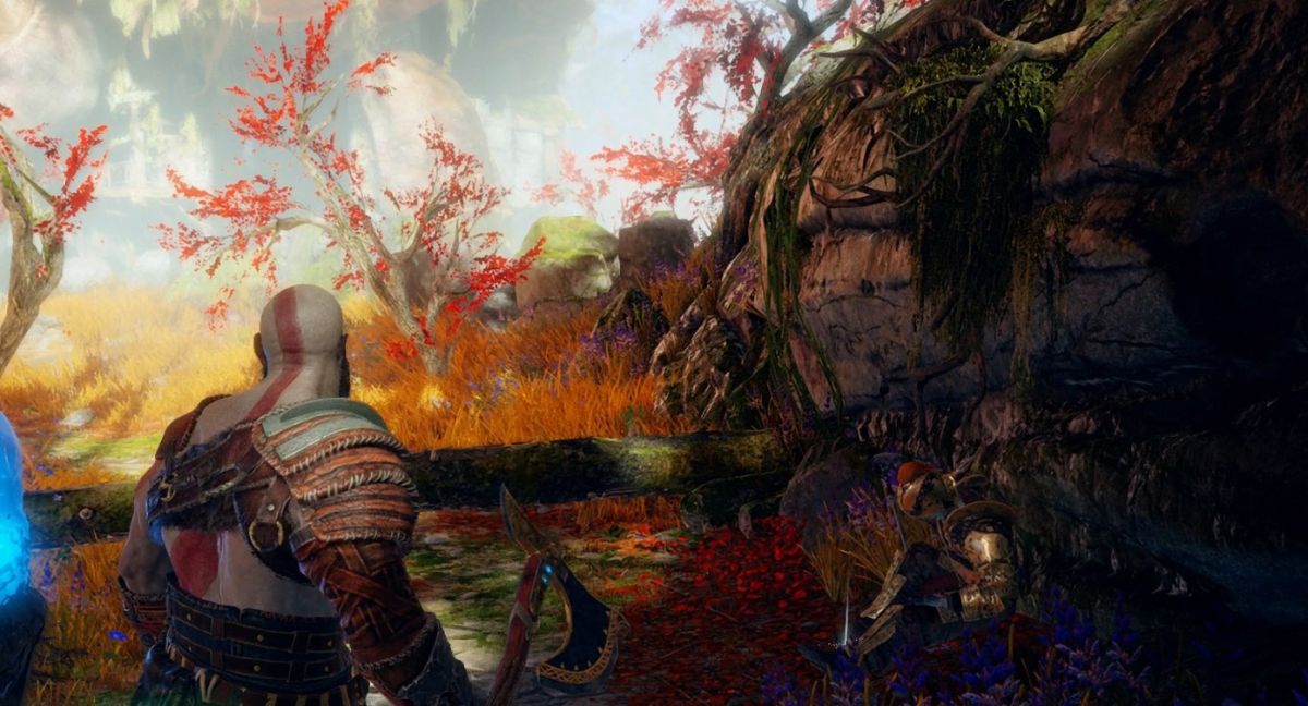 God of war диколесье 100 процентов карта