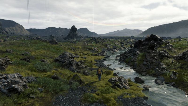 Озеро в кратере death stranding где находится