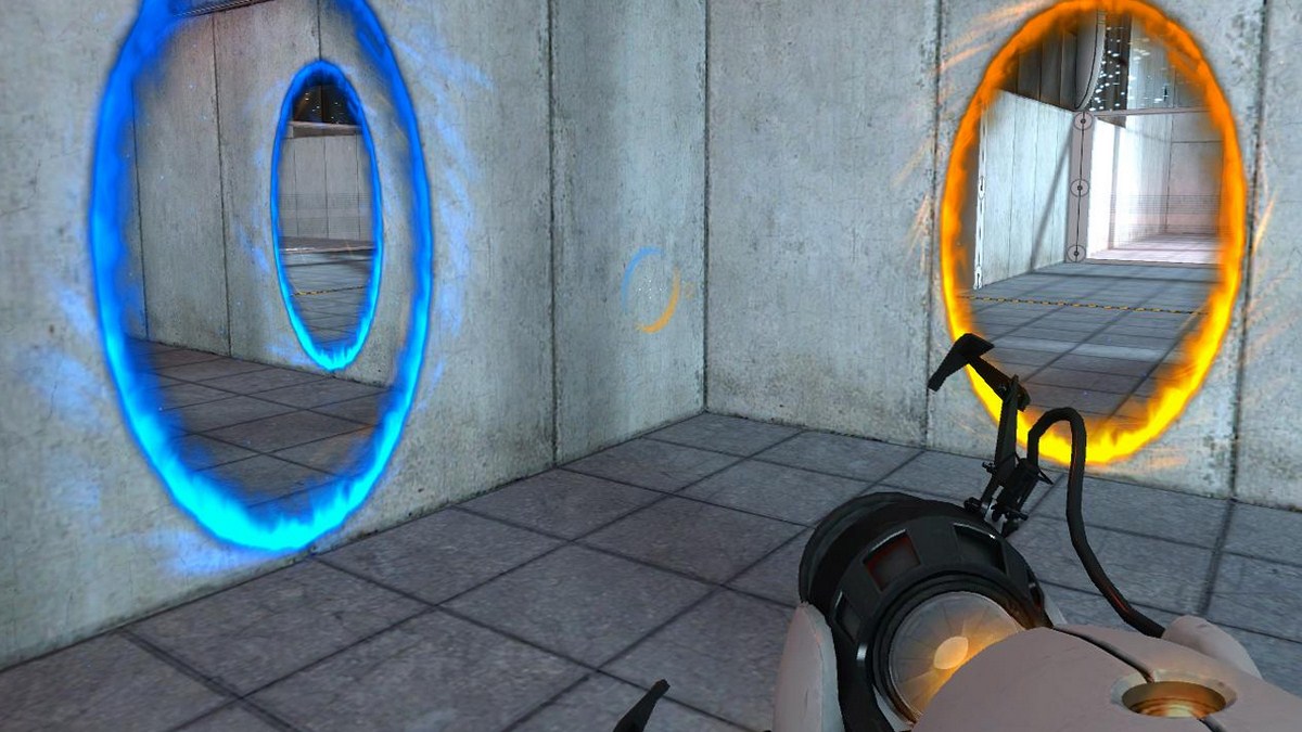 Portal 2 portal gun with hands фото 72