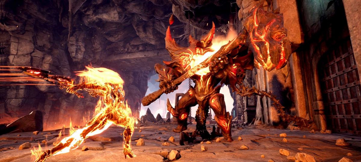 В новом ролике Darksiders III во всей крае показали огненную форму Ярости