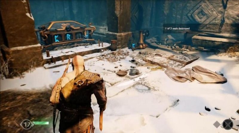 God of war секретный разрыв между мирами