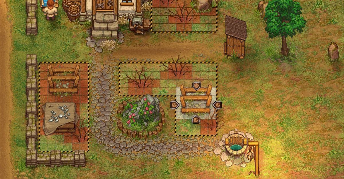 Graveyard keeper кладбище максимум схема