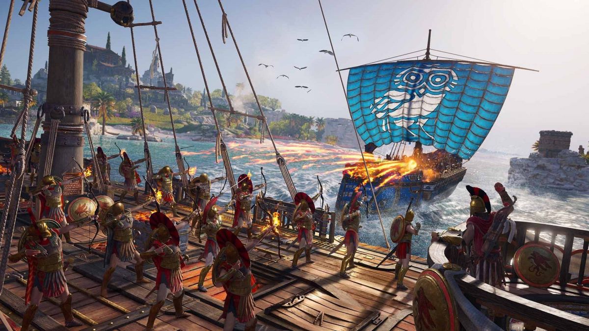 Разработчики посвятили новое видео Assassin’s Creed Odyssey морским битвам