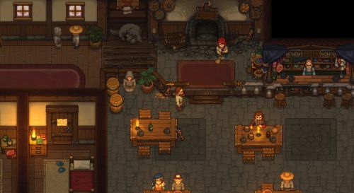 Расположение важных персонажей и торговцев в Graveyard Keeper