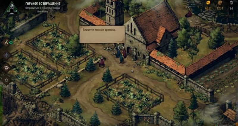 Карта ворона thronebreaker