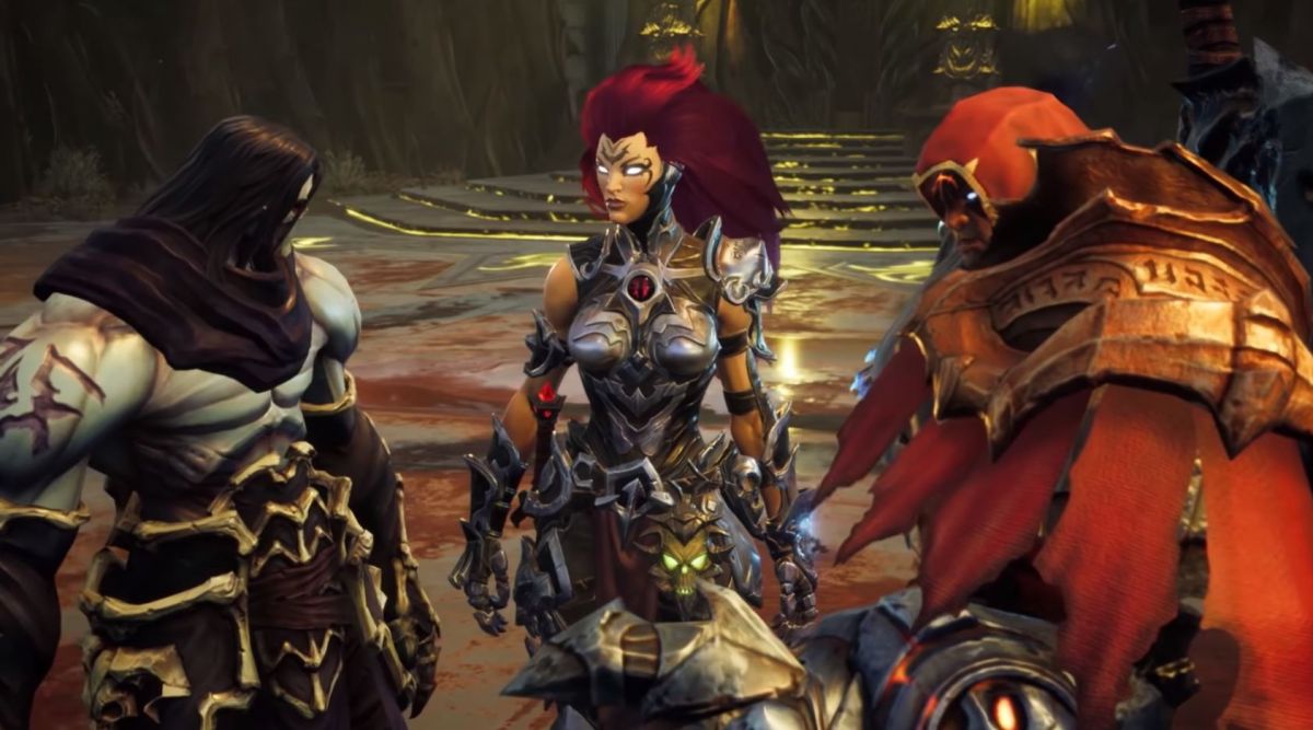 В релизном трейлере Darksiders III Ярость показали в кампании остальных всадников